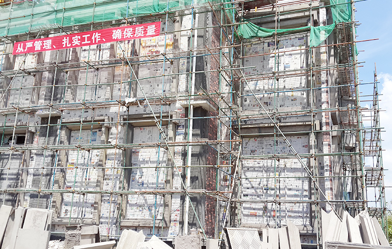 龙岗中海康城广场发泡陶瓷构件工程
